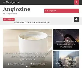 Anglozine.com(Home) Screenshot