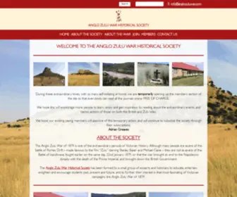 Anglozuluwar.com(Anglo Zulu War Historical Society) Screenshot