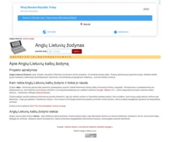 Anglu-Lietuviu.com(Lietuvi) Screenshot