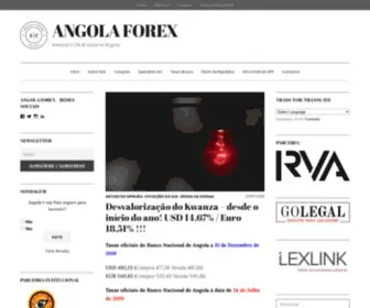 Angolaforex.com(ANGOLA FOREX) Screenshot