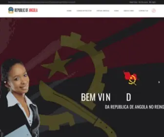 Angola.org.uk(Angola Embassy) Screenshot