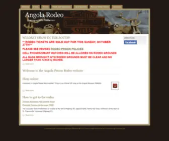 Angolarodeo.com(Angola Rodeo) Screenshot