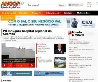Angop.ao(Agência Angola Press) Screenshot
