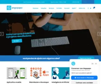 Angopapo.com(Criamos websites e Apps de qualidade para voce) Screenshot