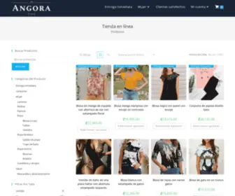 Angoracr.com(Tienda en línea) Screenshot