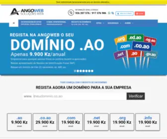Angoweb.net(Soluções Web) Screenshot