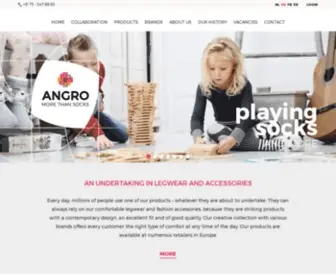 Angro.nl(More than socks) Screenshot