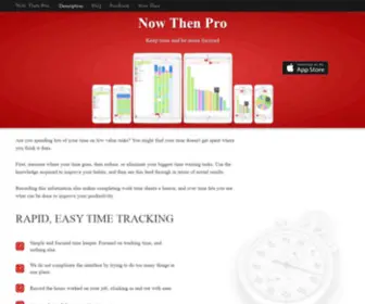 Angryaztec.com(Now then time tracking pro) Screenshot