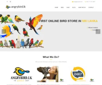 Angrybird.lk(Online Bird Store in Sri Lanka) Screenshot