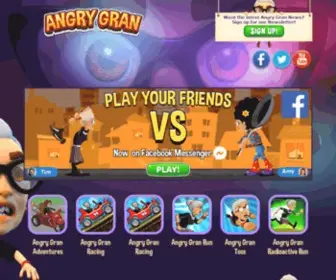 Angrygran.com(Angrygran) Screenshot
