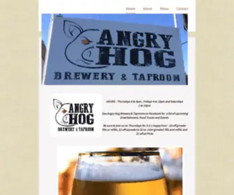 Angryhogbrewery.com(Angryhogbrewery) Screenshot