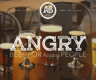Angryinchbrewing.com(Angry Inch Brewing) Screenshot