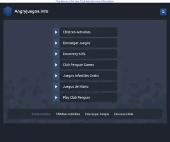 Angryjuegos.info(Jugar Angry birds) Screenshot