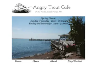 Angrytroutcafe.com(Angry Trout Cafe) Screenshot