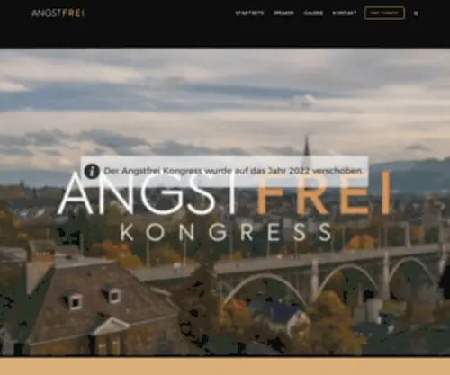 Angstfrei-Kongress.ch(Angstfrei Kongress) Screenshot