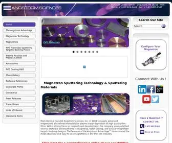 Angstromsciences.com(Angstrom) Screenshot