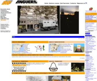 Anguera.com(ANGUERA TRANSPORTS) Screenshot