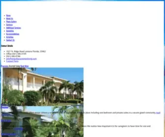 Anguillacayseniorliving.com(Anguilla Cay Senior Living) Screenshot