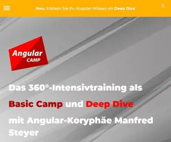 Angular-Camp.de(Angular Camp 2020 l Das 360°) Screenshot