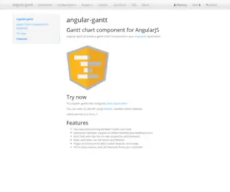Angular-Gantt.com(Angular Gantt) Screenshot