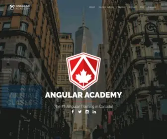 Angularacademy.ca(Angular Academy) Screenshot