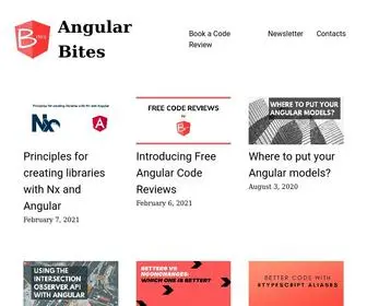 Angularbites.com(Angular Bites) Screenshot