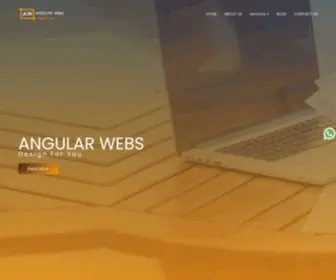 Angularwebs.com(Web designing companies in hyderabad) Screenshot