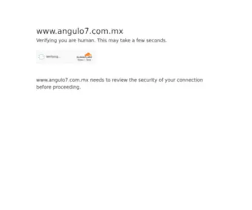 Angulo7.com.mx(Ángulo 7) Screenshot