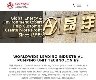 Angyangpumpingunit.com(AYG Group) Screenshot
