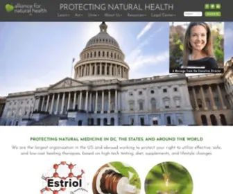 ANH-Usa.org(The alliance for natural health usa (anh) Screenshot