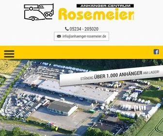 Anhaenger-Rosemeier.de Screenshot