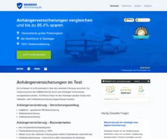 Anhaenger-Versicherung.de(Anhänger) Screenshot