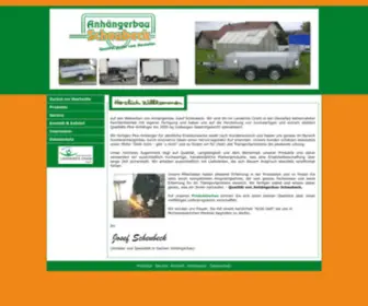 Anhaengerbau-Scheubeck.de(Anhängerbau Josef Scheubeck) Screenshot