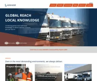 Anham.com(ANHAM FZCO) Screenshot