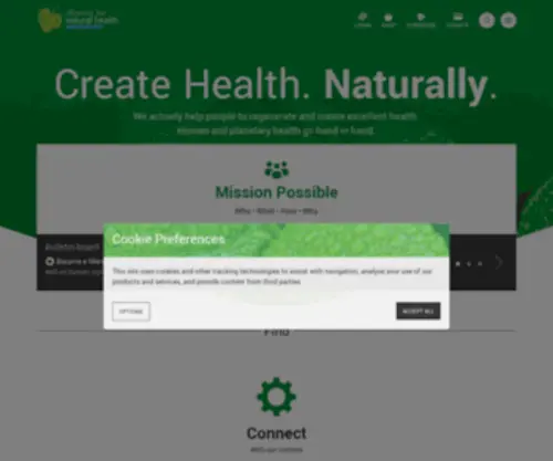 Anhcampaign.org(Alliance For Natural Health) Screenshot