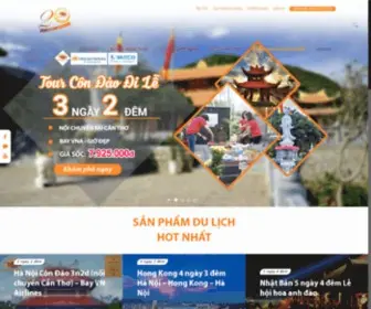 Anhduongtours.vn(Công ty Du lịch Quốc tế Ánh Dương Tours) Screenshot