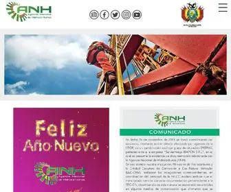 ANH.gob.bo(Agencia Nacional de Hidrocarburos) Screenshot