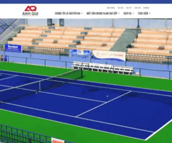 Anhqui.com(Cty xây dựng sân tennis) Screenshot