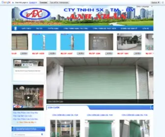 AnhXuandoor.com(Cửa Cuốn) Screenshot