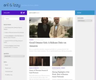 Ani-Izzy.com(Pop Culture) Screenshot