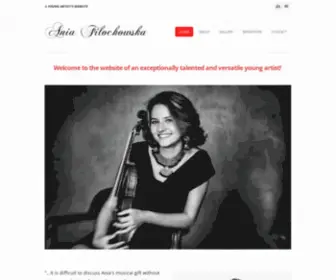 Aniafilochowska.com(Ania Filochowska) Screenshot