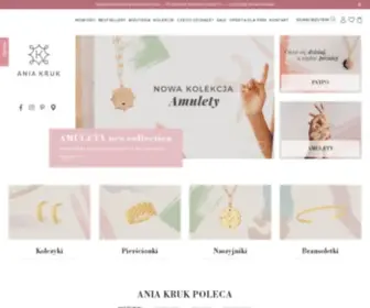 Aniakruk.pl(Biżuteria złota i srebrna) Screenshot