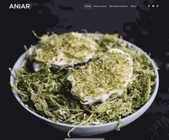 Aniarrestaurant.ie(Contemporary Irish Michelin) Screenshot