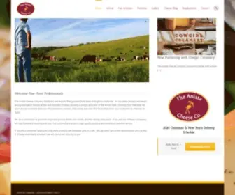 Aniata.com(Fine Gourmet Food & Cheese California) Screenshot