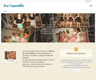 Anicasavalle.com(Clases) Screenshot