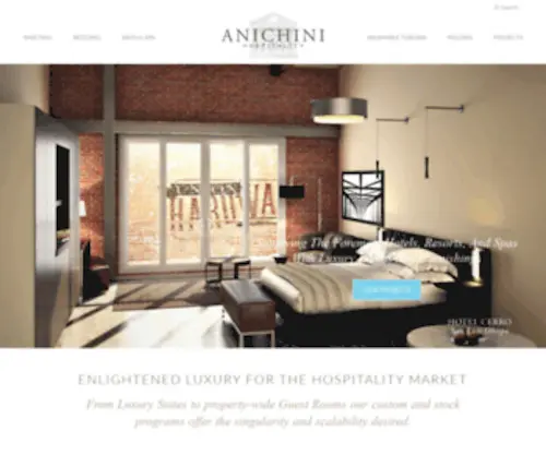 Anichinihospitality.com(Anichini Hospitality) Screenshot