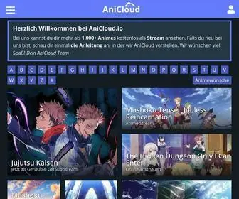 Anicloud.io(Jetzt über 1.000+ Animes als Stream kostenlos bei AniCloud ansehen. Anime Video) Screenshot