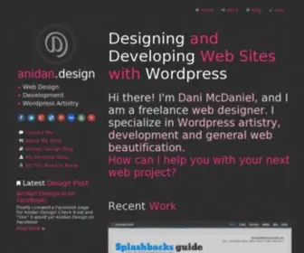 Anidandesign.com(Anidan Design) Screenshot