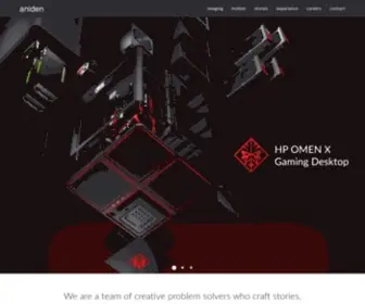 Aniden.com(Create Amazing) Screenshot