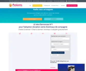 Anidonne.com(Annonces animaux GRATUITES) Screenshot